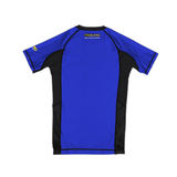 - STANDARD - Rash Guard / BLUE (SHORT SLEEVE).