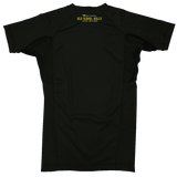 Old School Rolls (Black)- THC Jiu Jitsu Rash Guard